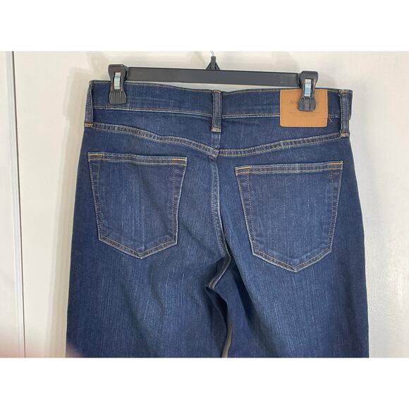 Abercrombie & Fitch Men's Straight Jeans - Dark Blue - Picture 4 of 7